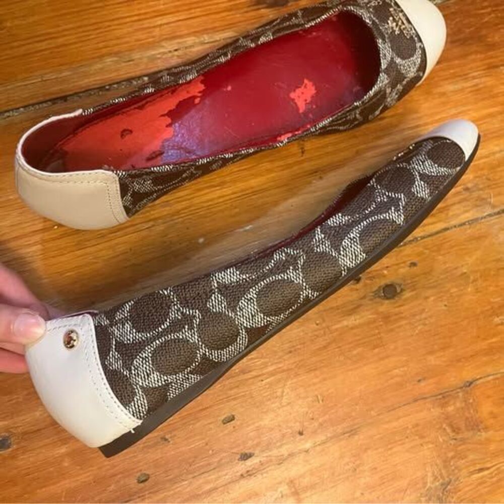 Coach Monogram Ballet Flats - Picture 6 of 9